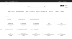 Desktop Screenshot of depdesignstore.com